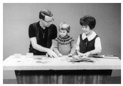 Torey Southwick of Torey Time, Paula the Art Factory, and Ginny Graves, the lady from the Nelson Gallery. Torey was the KC Mr. Rogers of the 60s for creative thinking.