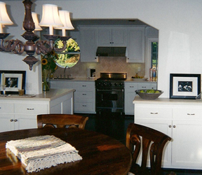 Kitchen redesign to open up to eating space