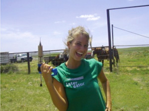 Lacy Adams, Cowgirl